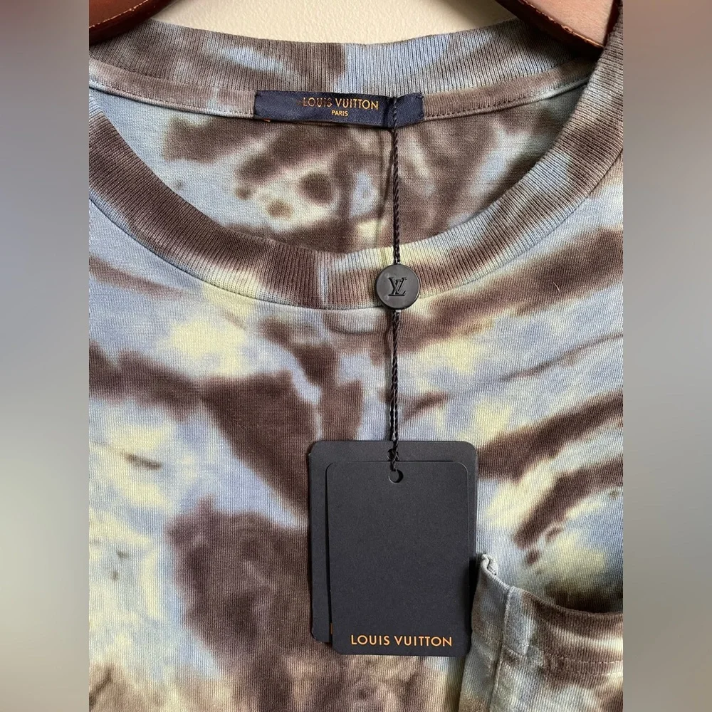 NWT Louis Vuitton Tie Dye Shirt Large - Picture 3 of 7